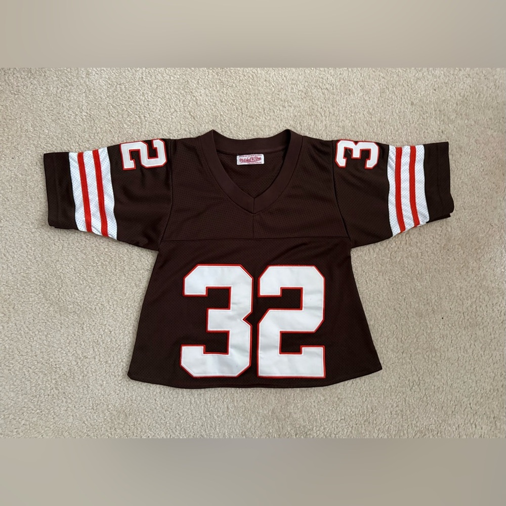 Cleveland Browns cropped jersey